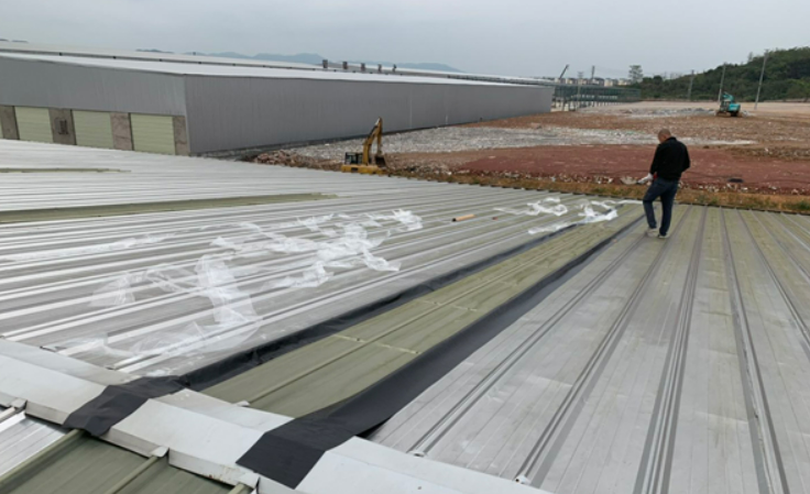 休宁厂房屋面防水维修案例